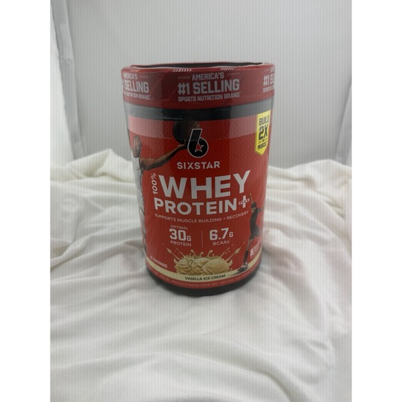 Six Star Other - SixStar 100% Whey Protein Plus 30g VANILLA CREAM Flavor 1.81lbs- NEW SEALED-
